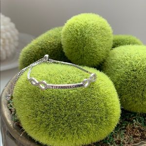 Silver Infinity Bracelet